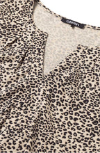 Animal Print Jersey Top