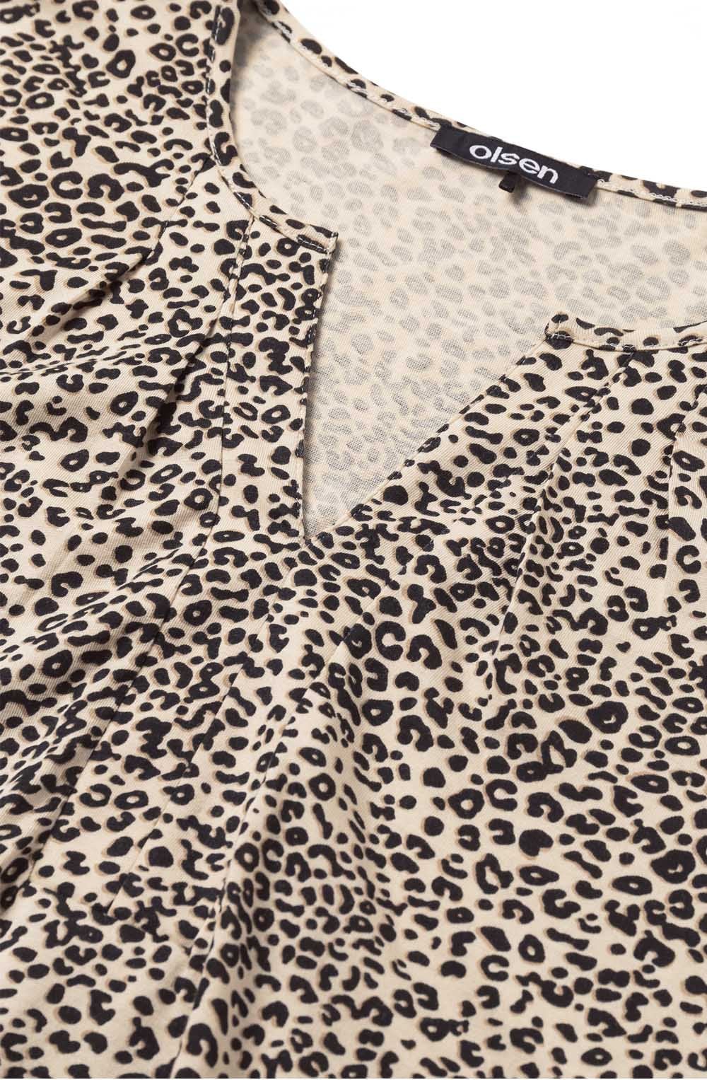 Animal Print Jersey Top