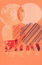 Apricot Crush Abstract Glow Edda T Shirt