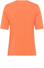 Apricot Crush Abstract Glow Edda T Shirt