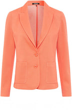 Apricot Crush Jersey Blazer