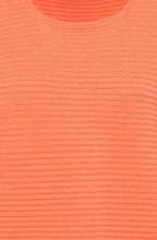 Apricot Crush Square Neck Pullover