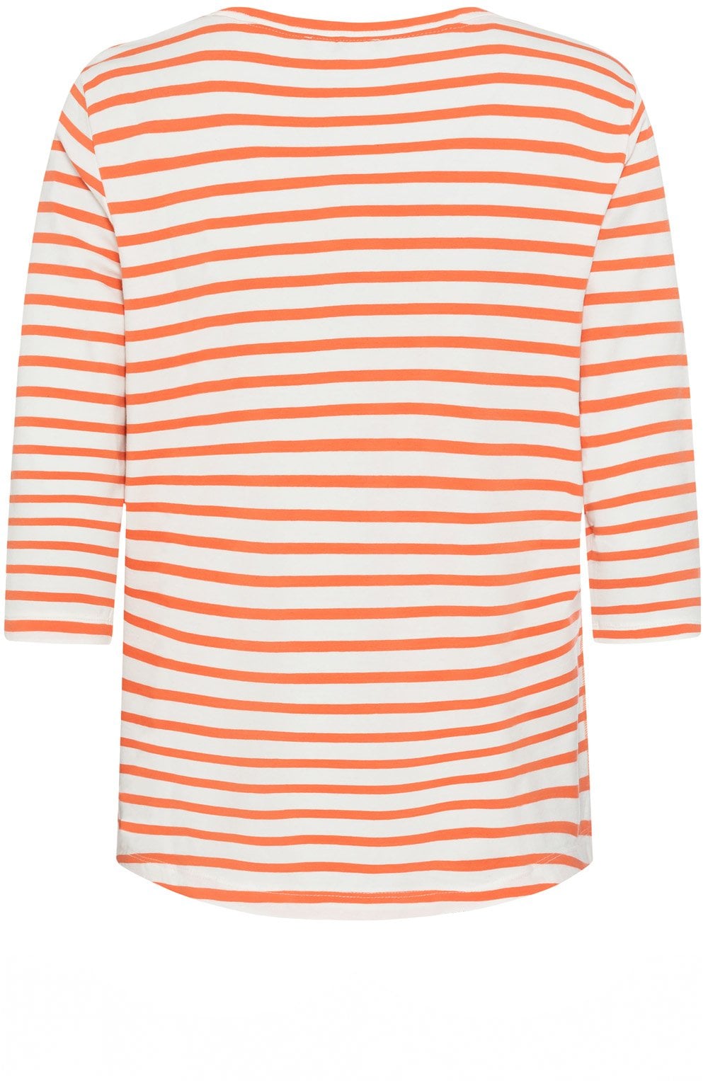 Apricot Crush Striped Hannah Top
