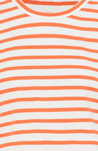 Apricot Crush Striped Hannah Top