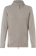 Bamboo Ribbed Knit Cardigan