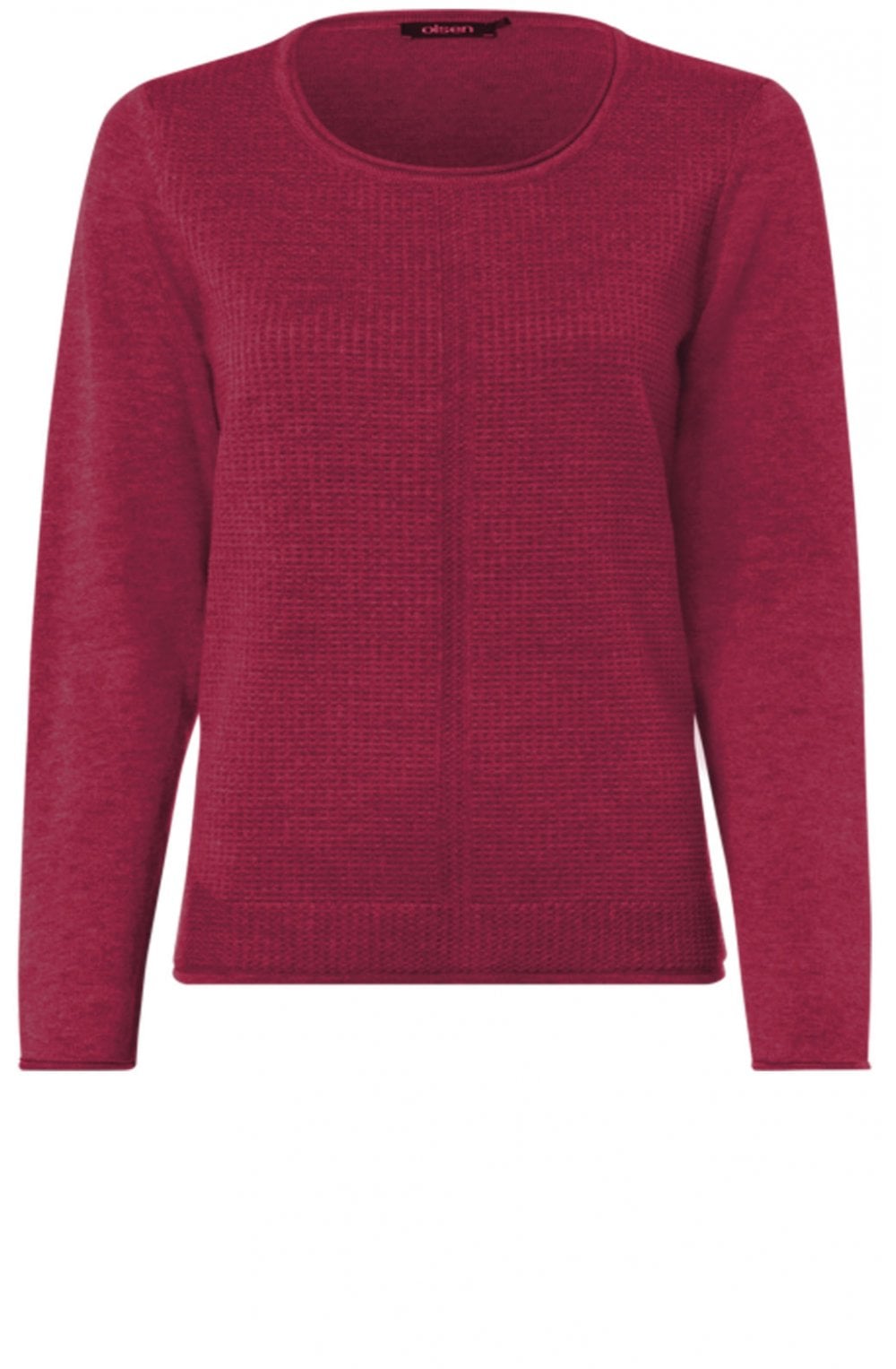 Barolo Red Knit Jumper