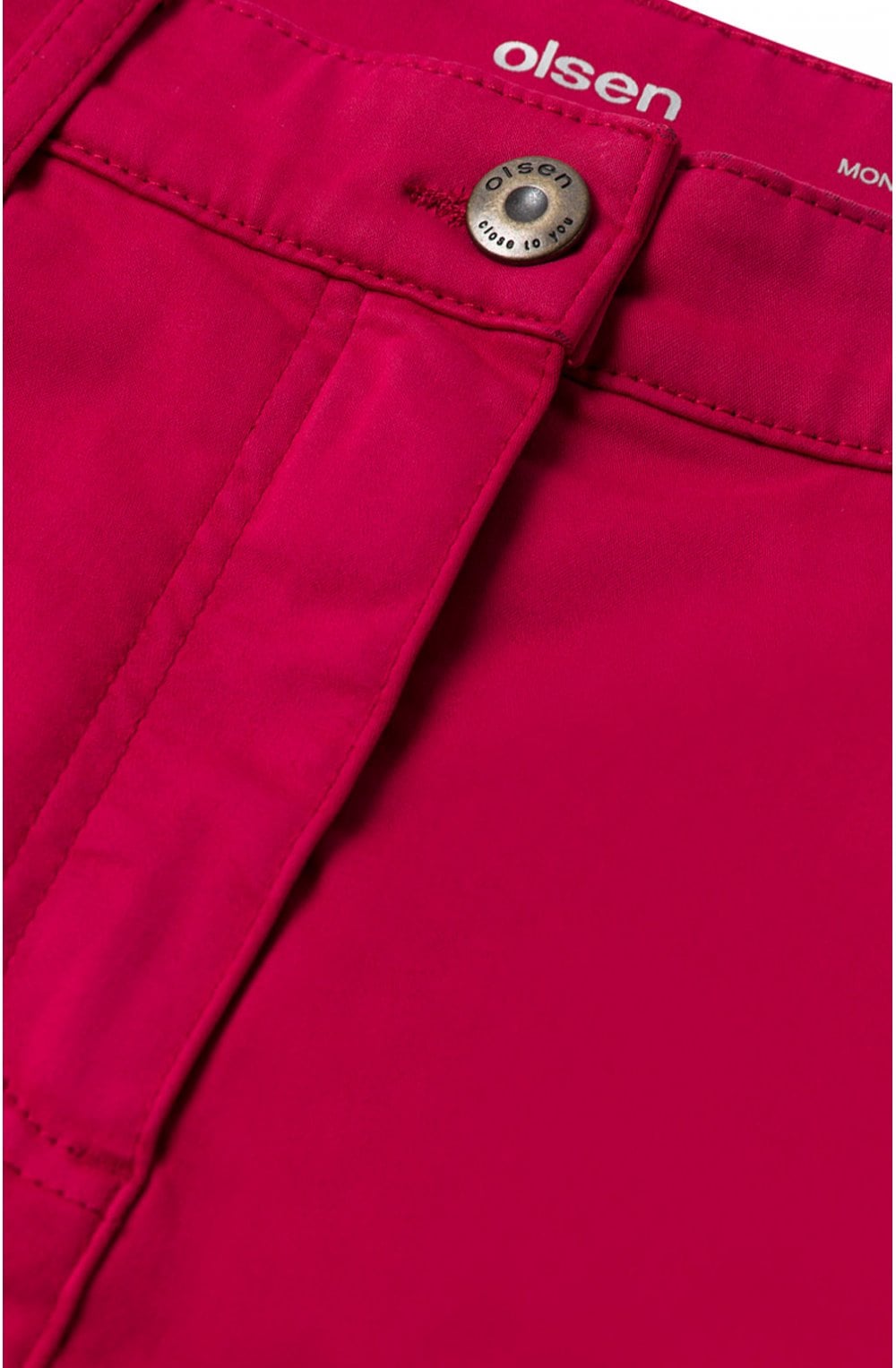 Barolo Red Mona Slim Jeans