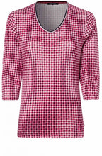 Barolo Red Spot Print Top