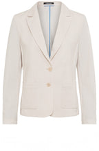 Beige Jersey Blazer