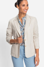 Beige Jersey Blazer