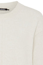 Beige Seam Detailed Cora Jumper