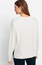 Beige Seam Detailed Cora Jumper