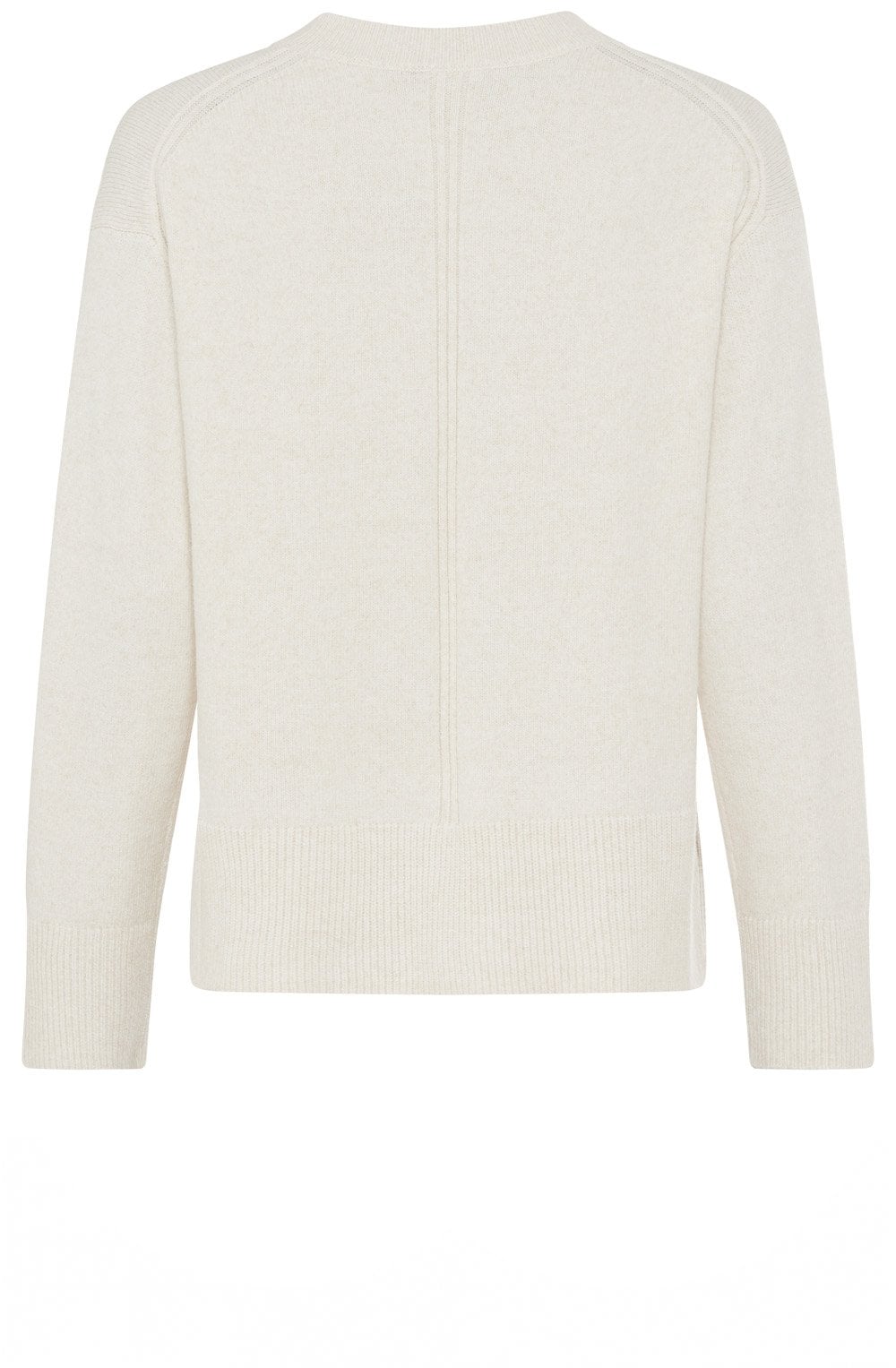 Beige Seam Detailed Cora Jumper