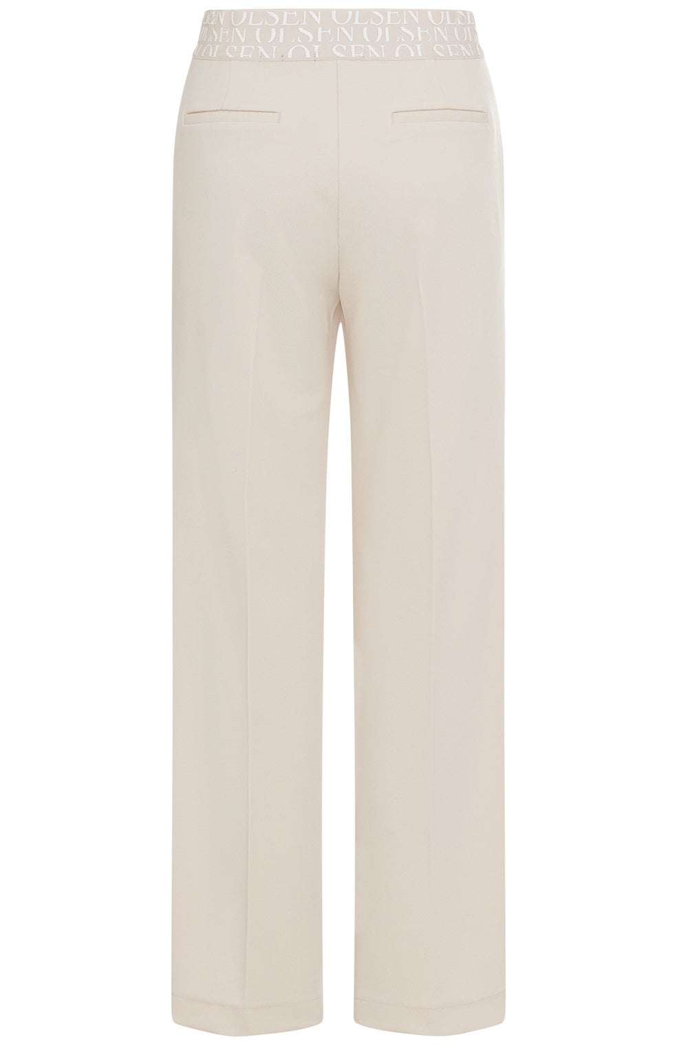 Beige Wide Leg Anna Trousers