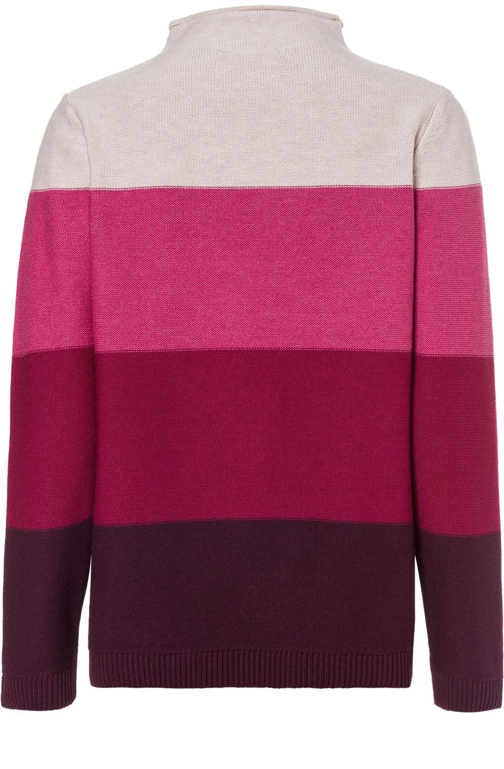 Berry Block Design Jumper