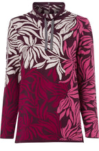 Berry Floral Design Jumper