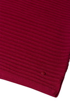 Berry Ribbed Knit Jumper