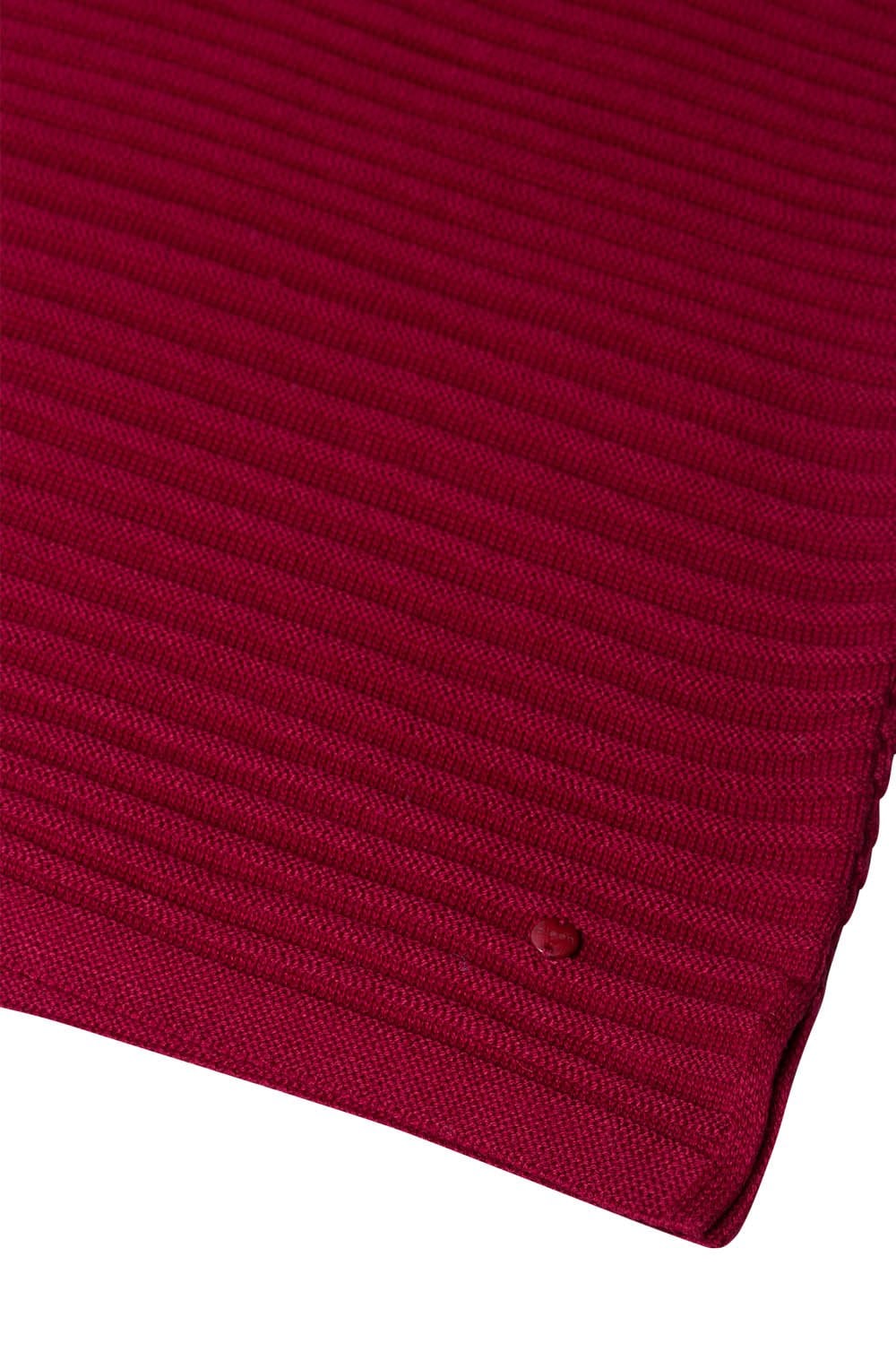 Berry Ribbed Knit Jumper