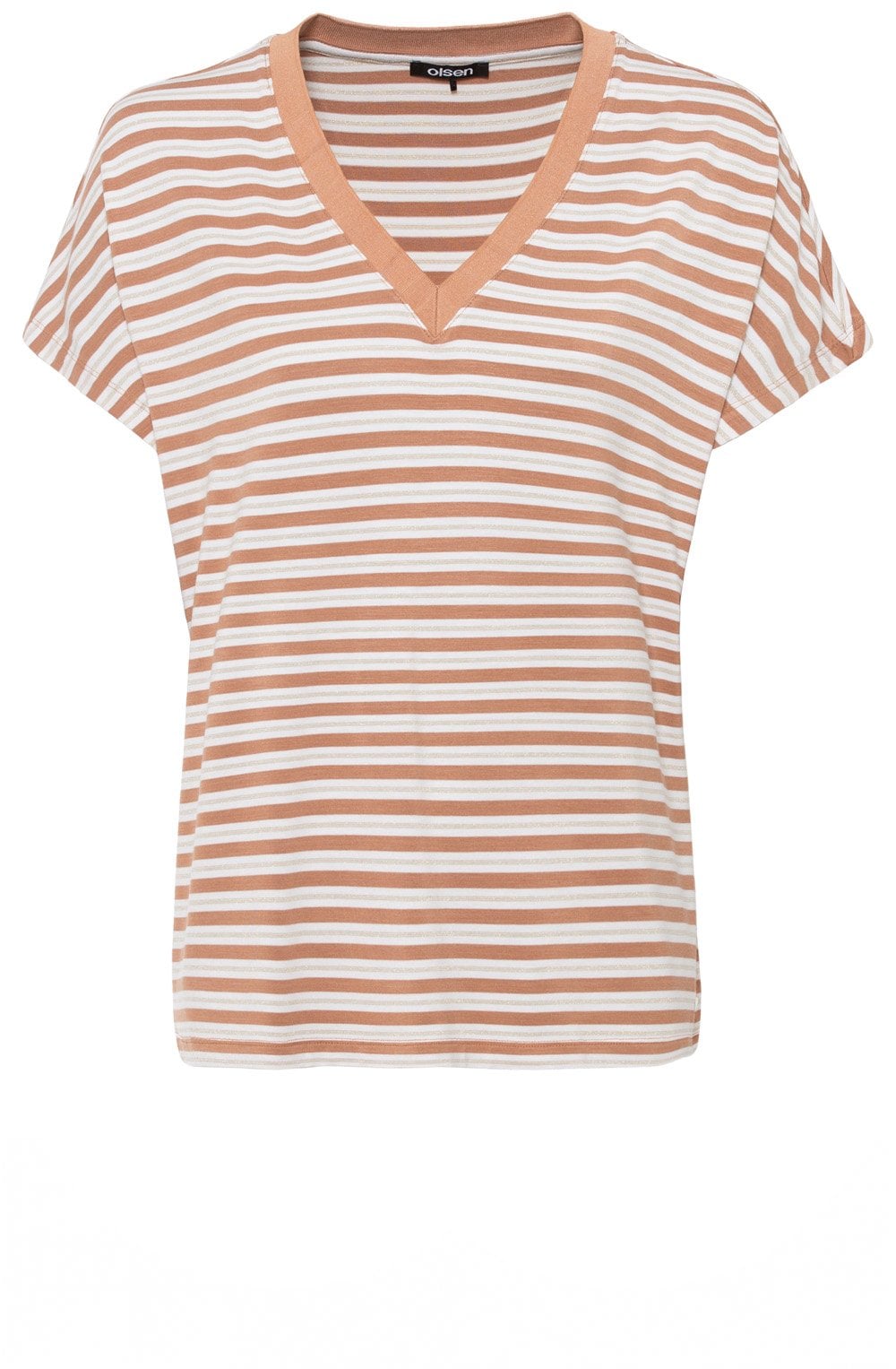 Biscotti and Gold Shimmer T Shirt