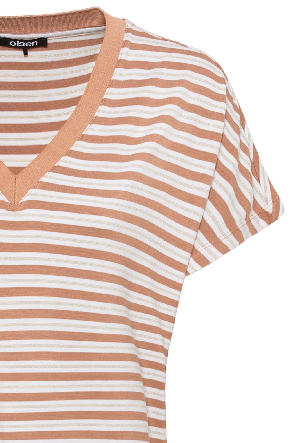 Biscotti and Gold Shimmer T Shirt