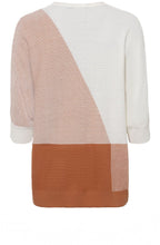 Biscotti Colour Block Knit Chloe Pullover