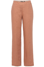 Biscotti Mona Straight Fit Linen Trousers