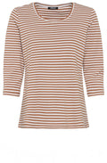 Biscotti Striped Hannah Top