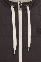 Black and Cream Reversible Gilet