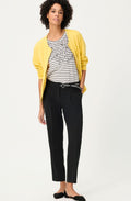 Black Belt Detail Straight Fit Lisa Trousers