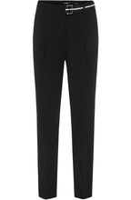 Black Belt Detail Straight Fit Lisa Trousers