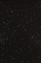 Black Delicate Knit Sparkle Jumper
