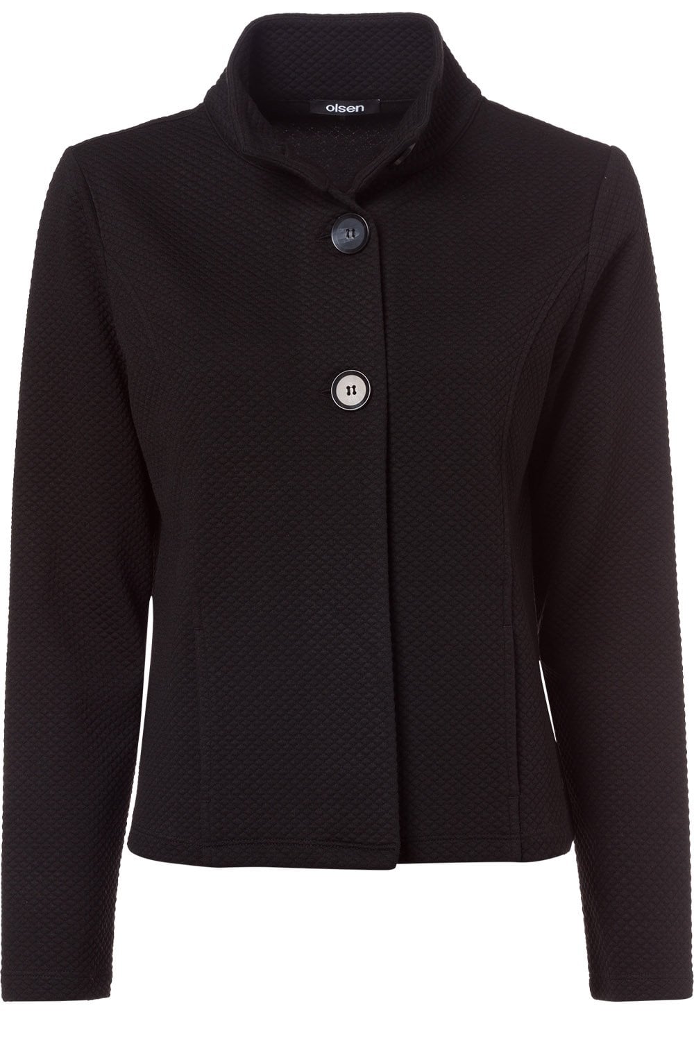 Black Embossed Jacket