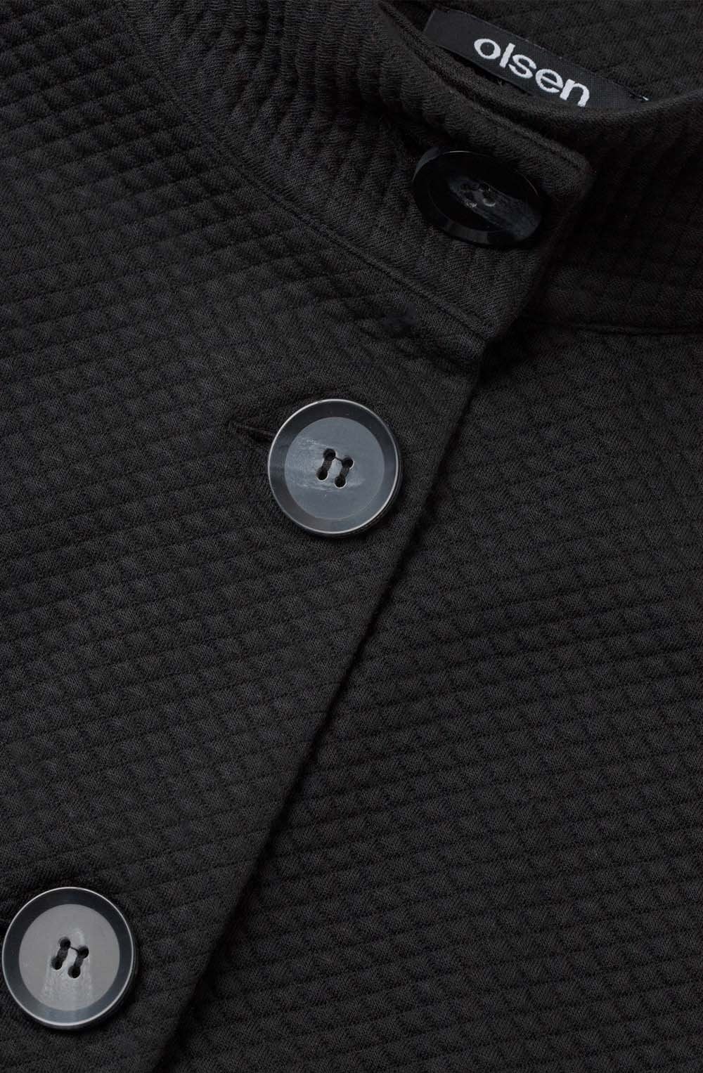 Black Embossed Jacket