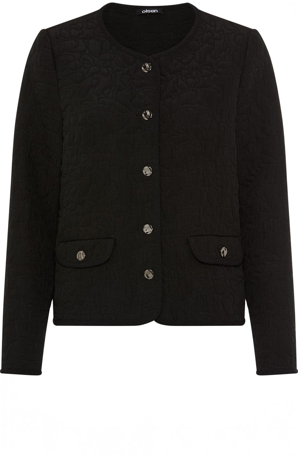 Black Embossed Jacket