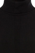 Black Eva Turtle Neck Jumper