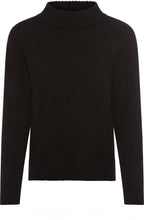 Black High Neck Cora Jumper