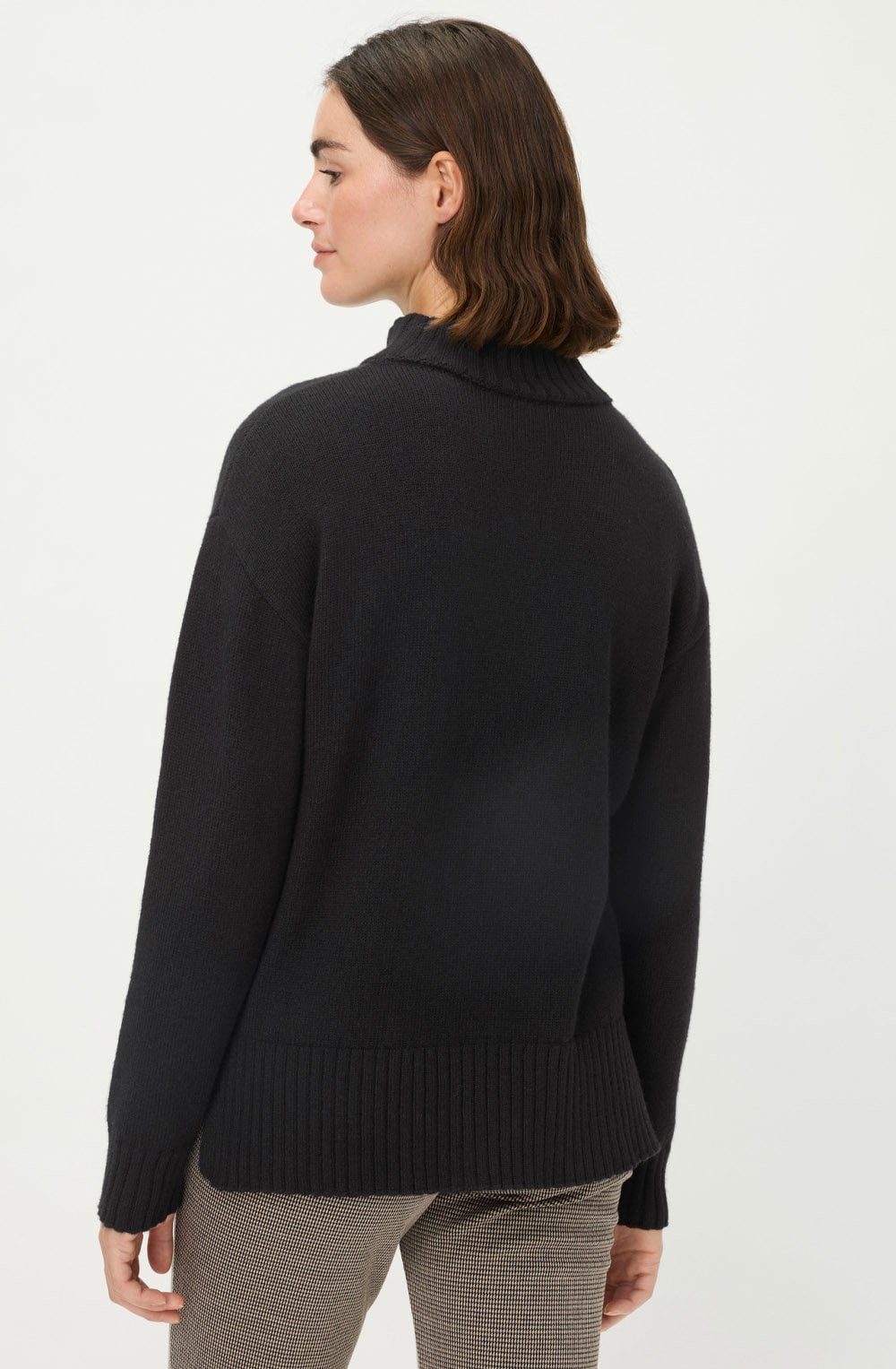 Black High Neck Cora Jumper