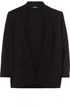 Black Jersey Jacket