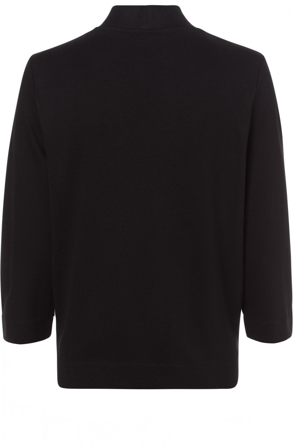 Black Jersey Jacket