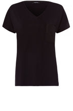 Black Jersey T Shirt