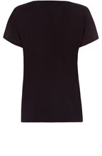 Black Jersey T Shirt