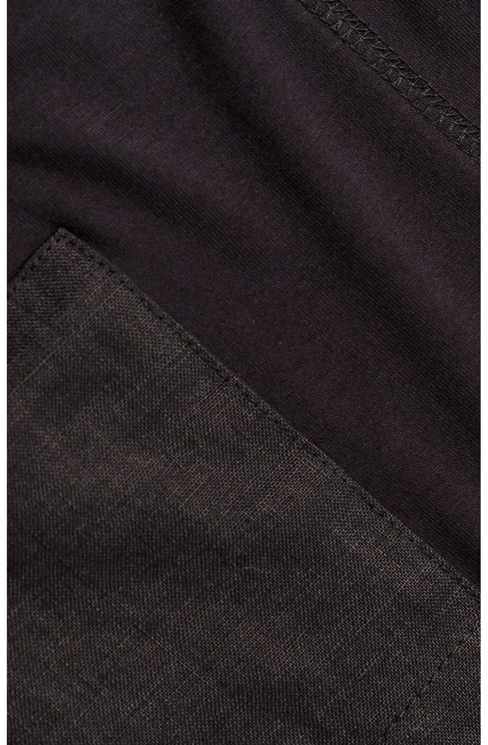 Black Jersey T Shirt