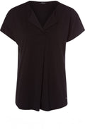 Black Jersey T Shirt