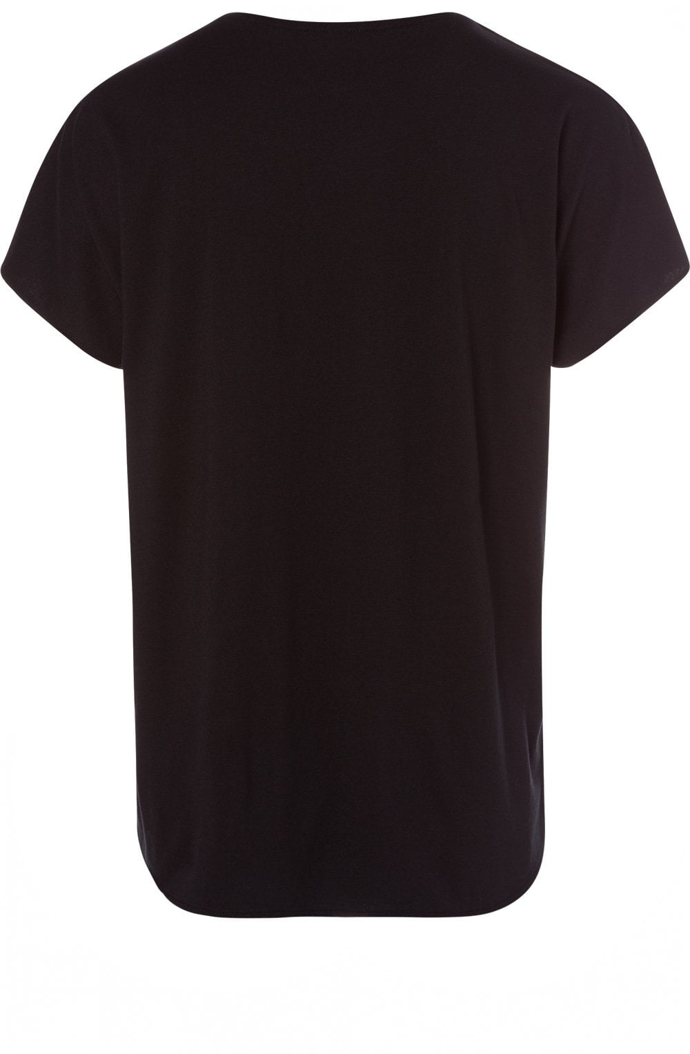 Black Jersey T Shirt