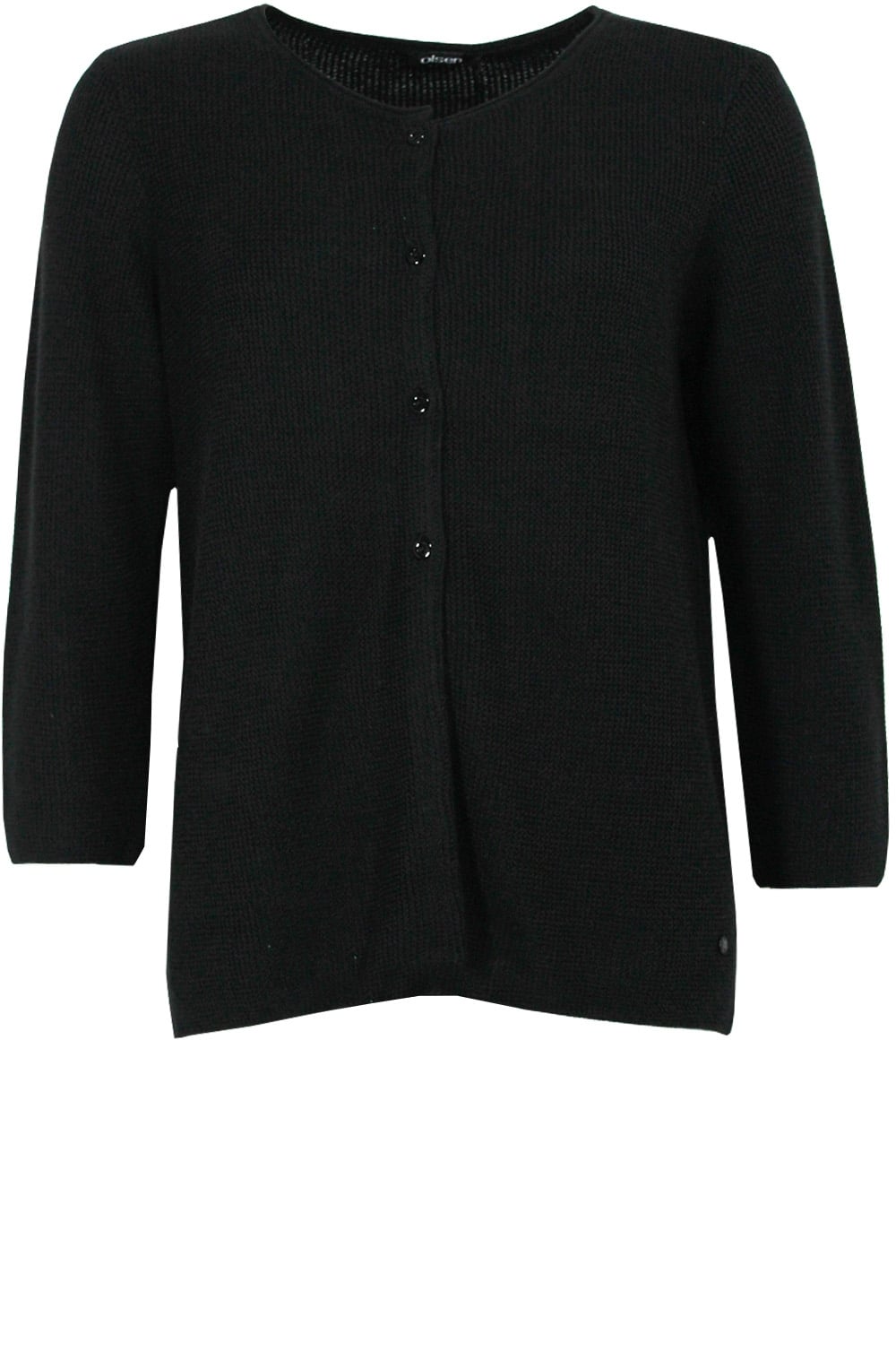 Black Knit Cardigan