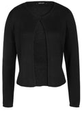 Black Knit Cardigan