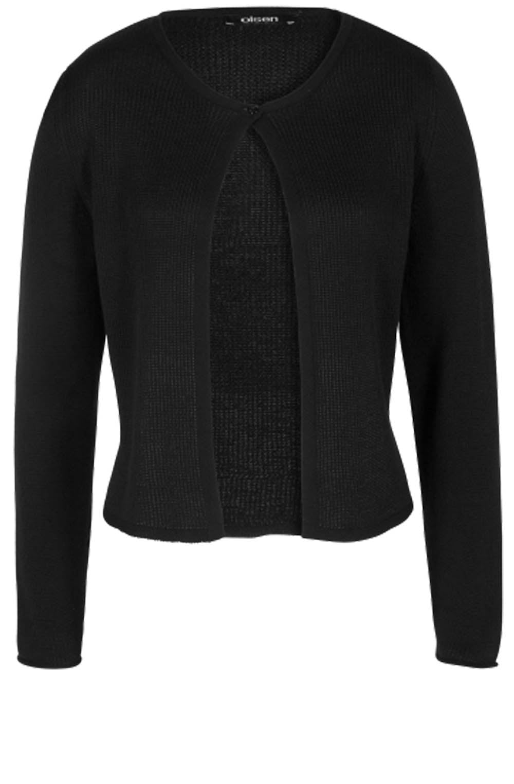 Black Knit Cardigan
