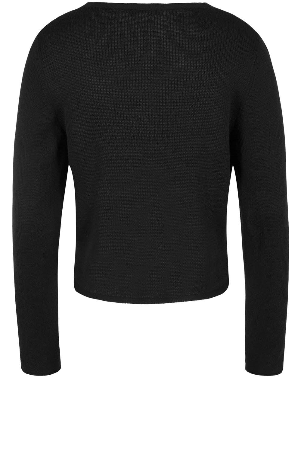 Black Knit Cardigan
