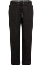Black Linen Lisa Trousers