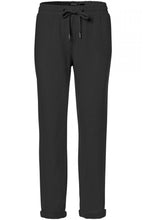 Black Lisa Linen Trousers